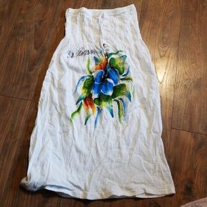 NWOT White sleeveless dress